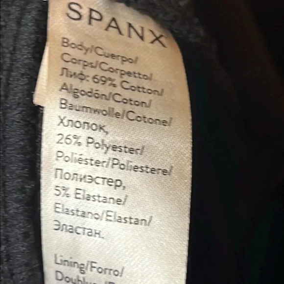 Womens Spanx by Sara Blakely Sm shaping leggings rear pockets‎ shapewear y2k - Picture 9 of 10